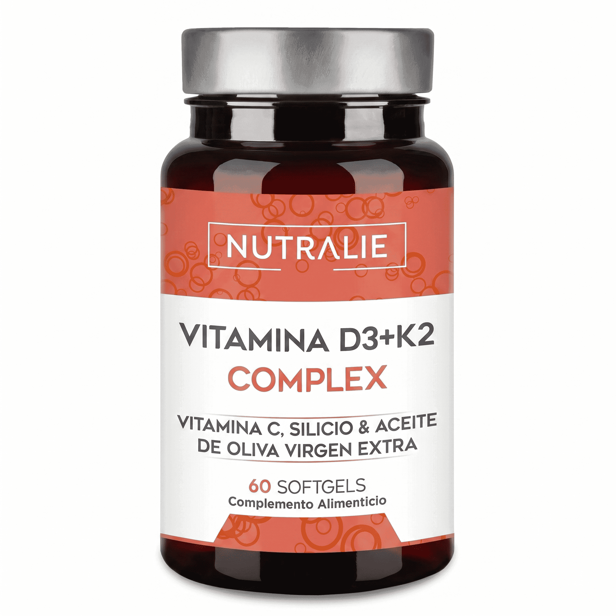 Nutralie Vitamina D3+K2 Complex 60 unidades